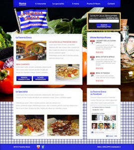 taverna greca : nuovo sito web